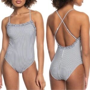 Roxy stripped one piece swimsuit